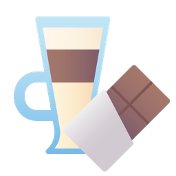 Chocolate latte  Icon