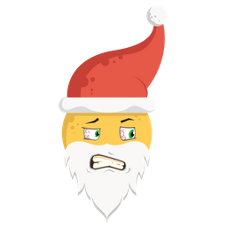 Anrgy Santa Sad Santa Icône