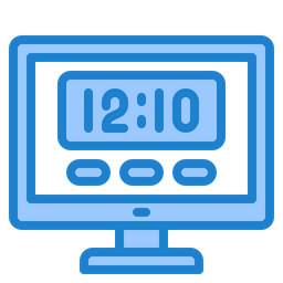 Computer Time  Icon