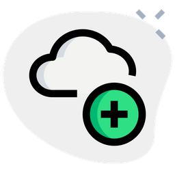 Cloud Add  Icon