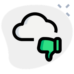 Cloud Bad  Icon