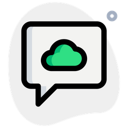 Cloud Chat  Icon