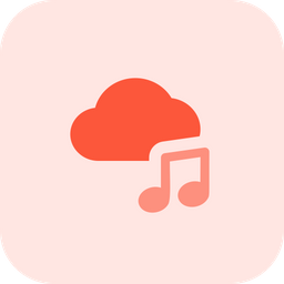 Cloud Audio  Icon