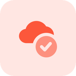 Cloud Check  Icon