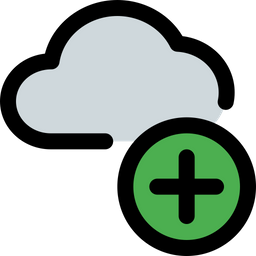 Cloud Add  Icon