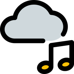 Cloud Audio  Icon