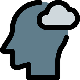 Cloud Brain  Icon