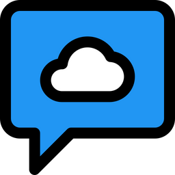 Cloud Chat  Icon