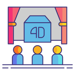 4 D Cinema  Icon