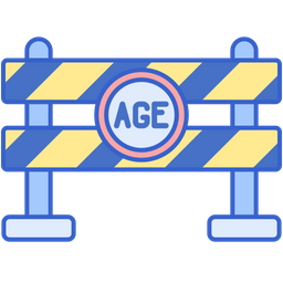 Age Barrier  Icon