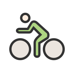 Radfahren  Symbol