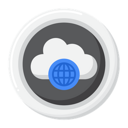 Cloud Based Application  Icon