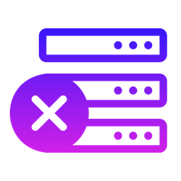 Delete Server  Icon