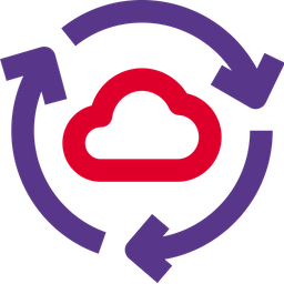 Cloud-Übertragung  Symbol