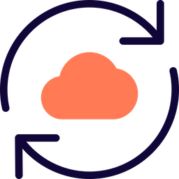 Cloud Server Refresh  Icon