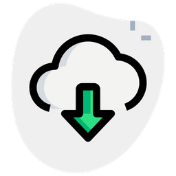 Cloud Download  Icon