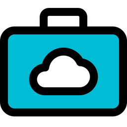 Wolkenkoffer  Symbol