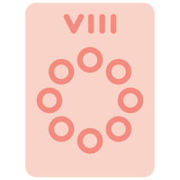 Eight of pentacles  Icon