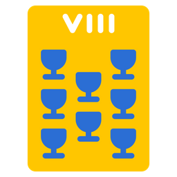 Eight of cups  Icon