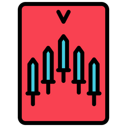 Five of swords  Icon