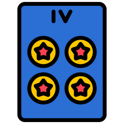 Four of pentacles  Icon