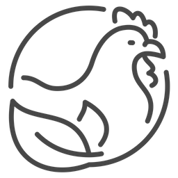 Huhn  Symbol