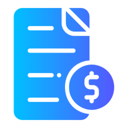 Money document  Icon