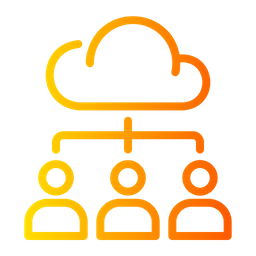 Cloud computing  Icon