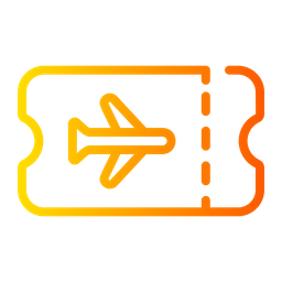 Airplane ticket  Icon