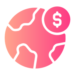 Currency globe  Icon