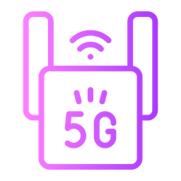 5 G Micro Chip  Icon