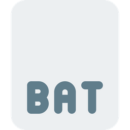 Bat File  Icon