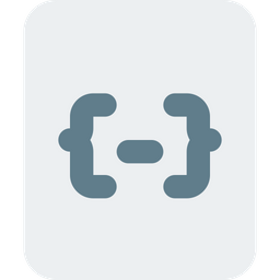 Brackets File  Icon