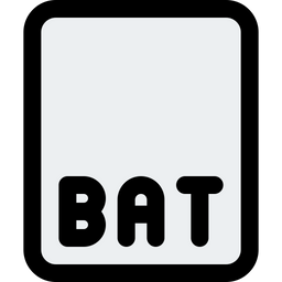 Bat File  Icon