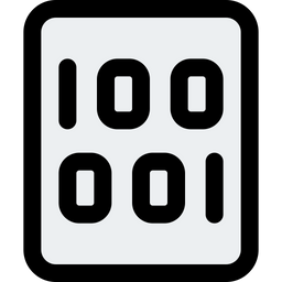 Binary File  Icon