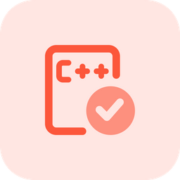 Verificación de archivos c plus plus  Icono
