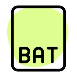 Bat File  Icon