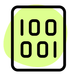 Binary File  Icon