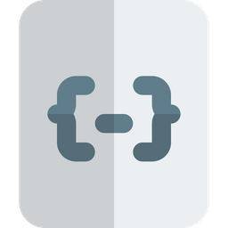 Brackets File  Icon