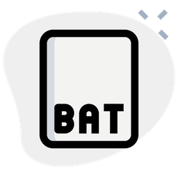 Bat File  Icon