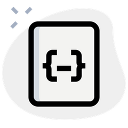 Brackets File  Icon