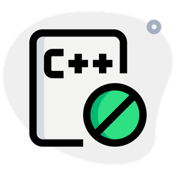 C Plus Plus File Banned  Icon