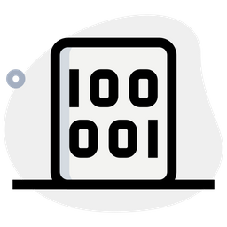 Binary File  Icon