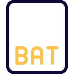 Bat File  Icon