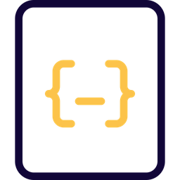 Brackets File  Icon