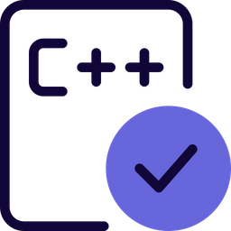 C Plus Plus File Check  Icon