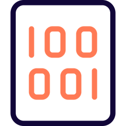 Binary File  Icon