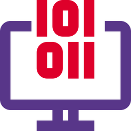 Binary Computer  Icon