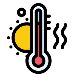 Hot Thermometer  Icon