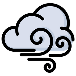 Cloud Wind  Icon